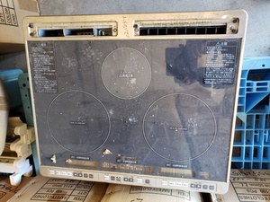2A【当町イイ田代021104-1】IHコンロ 200V 3コンロ