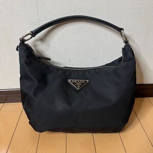 PRADA プラダ ハンドバッグ ワンショルダーバッグ ナイロン ブラック バッグ