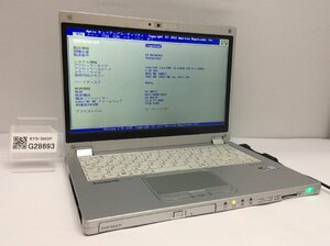 ジャンク/ Panasonic CF-MX5AFBVS Intel Core i5-6300U メモリ4.1GB ストレージ無し 【G28693】