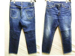 ◇即決[W34]visvim 18SS SOCIAL SCULPTURE DENIM 04D15 04 DAMAGED-15 スリム デニム 0118105005034 パンツ■2462