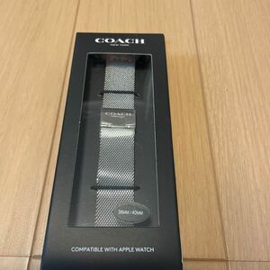 新品未使用！正規品！COACH Apple Watch 交換バンド　替えベルト38mm 40mm対応！コーチ　アップルウォッチ @3