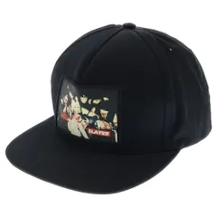 SUPREME (シュプリーム) 16AW Slayer Altar 5-Panel スレイヤー ワッペン 5パネル キャップ 帽子 ブラック