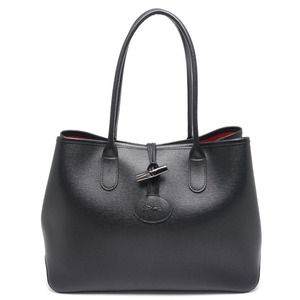 ロンシャン LONGCHAMP ROSEAU ロゾ トートバッグ 2686871001 A4サイズ対応 黒 ブラック 美品