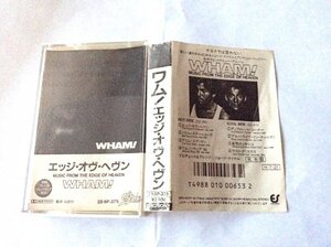 80s貴重レア見本カセット国内ワムWHAM宣伝Edge Of Heaven店頭演奏プロモ非売品デモPROMO日本DEMOニューウェイヴ洋楽MTV昭和マドンナMADONNA