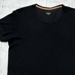 Paul Smith UNDERWEAR Tシャツ ポールスミス アンダーウェア　　ブラック 無地 シンプル ストレッチ 着心地◎ 半袖 クルーネック 玉10387