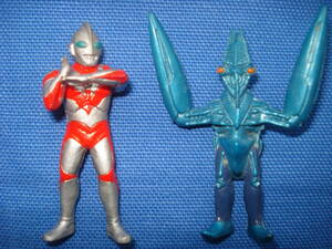 ２点 ウルトラマンパワード & パワードバルタン星人 ユタカ ポケットヒーロー? PART1? 1993年?? 食玩? 詳細不明 中古・ジャンク品扱いで