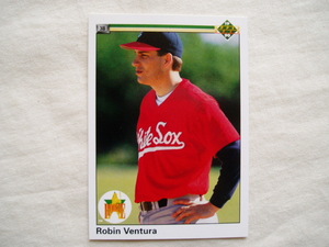 RC☆ロビン・ベンチュラ【ROBIN VENTURA】■UPPER DECK1990 シカゴホワイトソックス ルーキーカード ROOKIE 