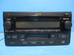 ＴＯＹＯＴＡ純正　ＣD カセットオーディオ　２００㎜ワイド２DAN