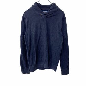 TOMMY HILFIGER タートルネックニット Mサイズ トミーヒルフィガー ネイビー 古着卸 アメリカ仕入 t2205-3032