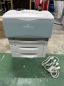 t0035 直接引き取り限定 NEC MultiWriter 8450N モノクロレーザー PR-L8450N プリンター B4 B4 A4 通電確認済