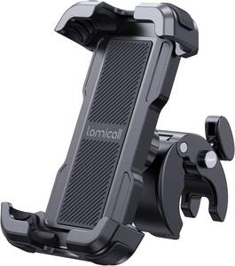 【新品】 Lamicall 片手操作 自転車用 スマホ ホルダー スタンド : 簡単取付 ロードバイク ワンタッチ スマートフォン ホルダー