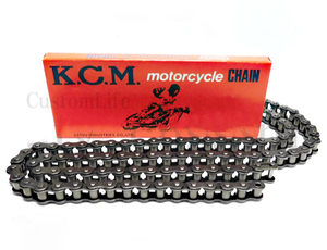 CL2608 日本製 KCM 420-102L リンク ドライブチェーン ノンシール 420サイズ クリップジョイント式 クロスカブ/V50 /