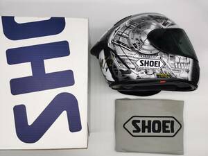 SHOEI ショウエイ X-TWELVE KAGAYAMA2 エックス-トゥエルブ カガヤマ2 BLACK/SILVER X12 フルフェイスヘルメット Lサイズ