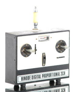 [Immovable][Delivery Free]1980s？HINODE DIGITAL PROPORTIONAL 2CH(ONLY)ヒノデ　デジタルプロポ　送信機のみ不可動 [tagラジコン]