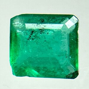 ソ付!!1円〜!!≪エメラルド0.829ct≫n 約6.3×5.9mm ルース 裸石 宝石 ジュエリー jewerly emerald DB9/DE0 ◎w4 98