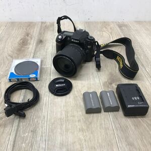 165 D / 1円〜 NIKON D80 + AF-S 18-105mm F3.5-5.6G ED デジタル一眼 ニコン 中古《ジャンク品》