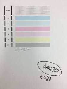 【A2847】プリンターヘッド ジャンク 印字確認済み QY6-0089 CANON キャノン TS5030 /TS5030S/TS6030/TS6130/TS6230/TS6330用