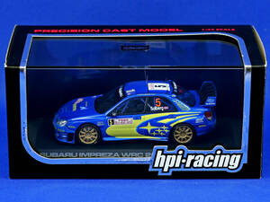 hpi 1/43 2006年 SUBARU IMPREZA WRC #5 Monte Carlo Ptter Solberg　スバル インプレッサ ペターソルベルグ モンテカルロ GC8 GDA GDB