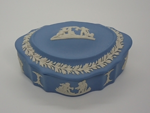 Wedgwood ウエッジウッド ジャスパー 変形小物入れ