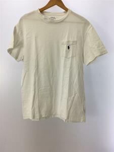 POLO RALPH LAUREN◆Tシャツ/M/コットン/WHT/無地/rn41381