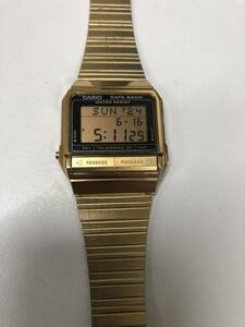 稼働品 CASIO カシオ DATA BANK データバンク DB-310 デジタル クォーツ 腕時計