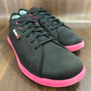 KT240426 D-64 Reebok リーボック Skyscape スカイケープ 軽量 カジュアルシューズ ウォーキングシューズ ブラック レディース 24.5cm