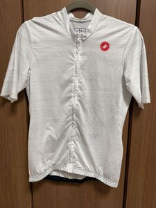 CASTELLI カステリ COMPETIZIONE JERSEY Mサイズ ホワイト USED