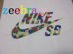 M 花柄 白 新品 未使用 Tシャツ トップス TOPS Mサイズ NIKE SB 半袖Tシャツ 正規品 ナイキ 半袖 TEE タグ付き ホワイト