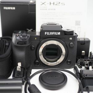 ■18745ショット■ FUJIFILM X-H2S ブラック ■極上品■