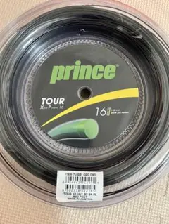 Prince TOUR XP 16 テニスガット 1.30mm ブラック