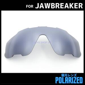 オークリー OAKLEY サングラス ジョウブレーカー JAWBREAKER 交換レンズ 偏光レンズ カスタムレンズ ブラックミラー 1074