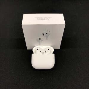 Apple AirPods 4 A3055/A3056/A3059 MXP93J/A 箱付き ペアリング解除済み【DAAG6024】