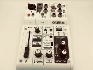 ヤマハ YAMAHA ウェブキャスティングミキサー オーディオインターフェース 3チャンネル AG03 インターネット配信 音楽制作 本体のみ