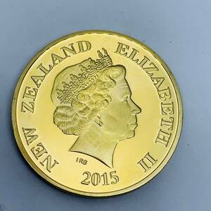 GU215 ニュージーランド記念メダル エリザベス女王 スヌーピー 幸運コイン 風水の置物 美品 外国硬貨 海外コレクションコイン 重さ約29g
