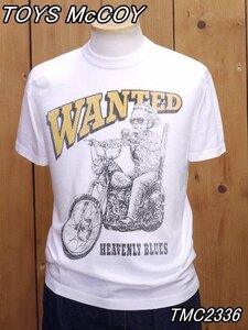 新品 トイズマッコイ WANTED DEAD OR ALIVE 半袖 Tシャツ L オフホワイト TMC2336 toysmccoy