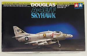 送料350円〜 希少 未組立品 タミヤ 1/72 ウォーバードコレクション No.29 ダグラスA-4E/F スカイホーク プラモデル