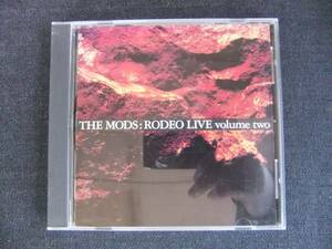 CDアルバム-4　　 THE MODS　RODEO LIVE VOL.2　ザ・モッズ