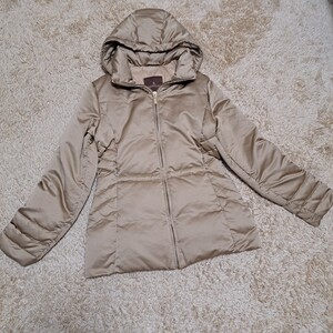 MONCLER　モンクレール　ダウンジャケットMATERIAL　サイズ0　ファー欠品　フード脱着可 Sサイズ　2way