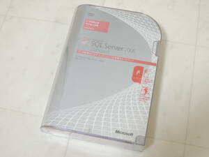 A-05004●未開封 Microsoft SQL Server 2008 Standard 1プロセッサライセンス 日本語版(サーバー スタンダード 5CAL 10 Windows)