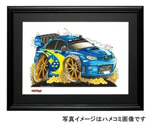 イラスト GDインプレッサ(後期・WRC）