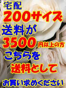 送料としてお買い求めください　E200　日本全国同一金額　　200サイズ迄で送料が3500円以上の方ヤフネコ宅急便