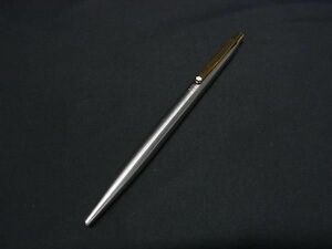 MONT BLANC モンブラン ノック式 ボールペン 筆記用具 文房具 ステーショナリー シルバー系×ゴールド系 DE9812