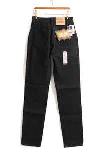 タグ付き 新品 デッドストック 90s USA製 Levis 505 ブラック デニム パンツ レディース S 程/ リーバイス ジーンズ ジーパン ストレート L