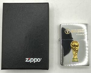 【11598】ZIPPO ジッポ 2002 FIFA WORLD CUP KOREA JAPAN 火花× 喫煙具 ガスライター