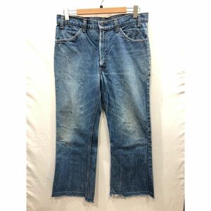 【Levi’s】646-0217 デニムパンツ リーバイス 79年製 ボタン裏刻印8 オレンジタブ ボトム ビンテージ インディゴ ジーンズ ts202410