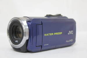 【返品保証】 【録画再生確認済み】JVC WATER PROOF GZ-B800-A ブルー 40x ビデオカメラ v7649