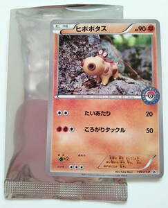 ポケモンカード　ヒポポタス　(159/XY－P)　大会プロモ　美品/Hippopotas/Pokemon Card　レア　RARE　即スリーブ保管