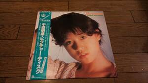 【LP レコード】◆中森明菜◆Seventeen ピクチャー・ディスク L-6501◆ワーナー・パイオニア◆帯付/歌詞集付/昭和アイドル/