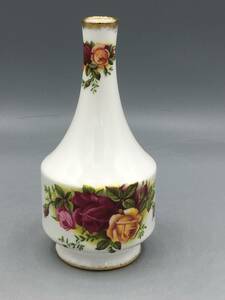 ロイヤルアルバート オールドカントリーローズ 花瓶 フラワーベース *　高さ13.2cm