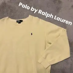 90s Polo by Ralph Lauren スウェット　パステル　黄